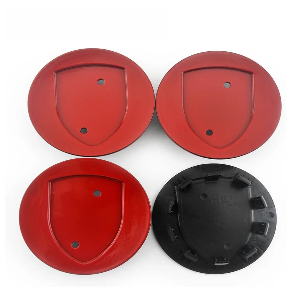 GTownworks 4 pièces 77mm sans Logo capuchons centraux de roue pour 2016-2019 718 Cayman 2006--2016 Cayman 2004-2006 Carrera GT roues 7PP601149D