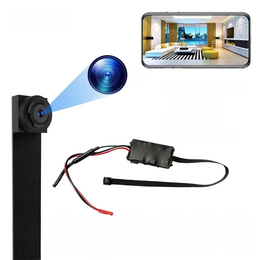1080P bricolage Portable Wifi Ip Mini caméra CCTV Micro caméscope P2P sans fil Webcam enregistreur vidéo sécurité à domicile nounou caméra à distance