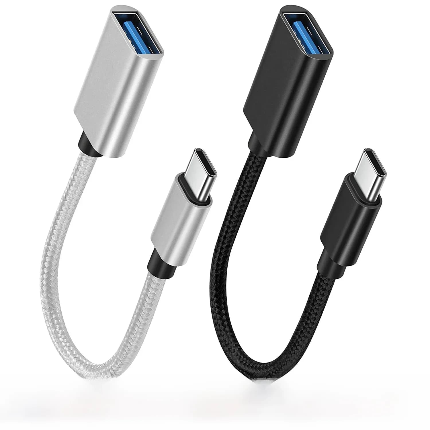 Adaptateur de câble OTG Type C, connecteur USB vers Type C pour Xiaomi Samsung S20 Huawei, convertisseur de câble de données OTG pour MacBook Pro