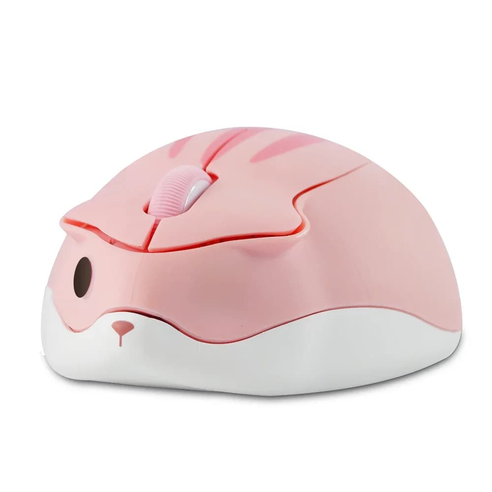CHUYI 2.4G souris optique sans fil mignon Hamster dessin animé conception souris d'ordinateur ergonomique Mini 3D jeu bureau souris cadeau pour enfant