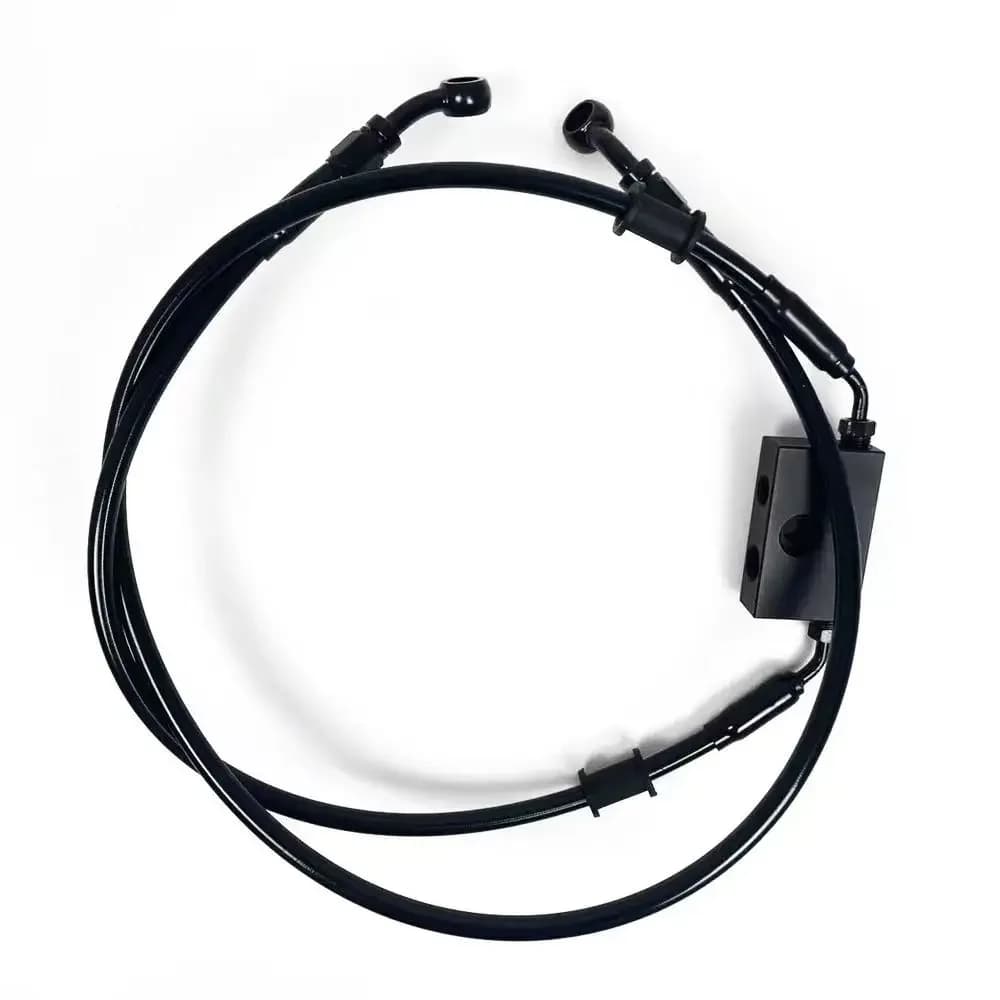 Pour Harley Sportster XL883 Iron XL1200 Iron Forty Eight 72V XL1200T XL1200C 2014-2024, ligne de frein étendue de haute qualité ABS