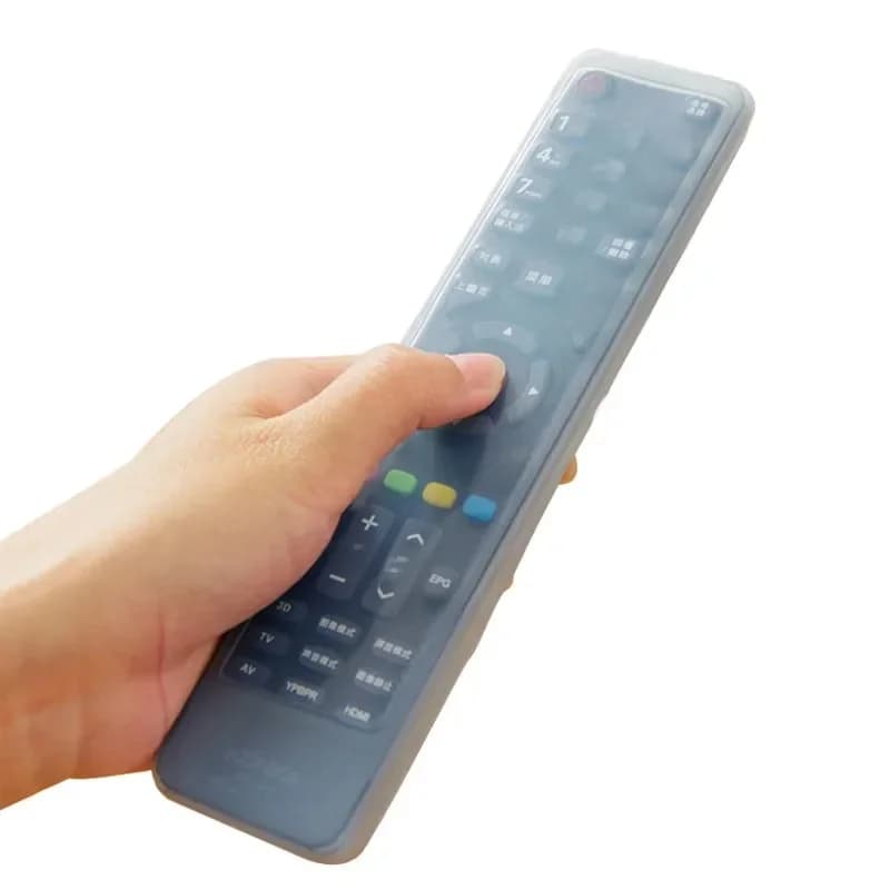 Housse de protection universelle étanche en Silicone pour télécommande TV, 1 pièce, étui de protection pour climatisation, accessoires TV, outils anti-poussière