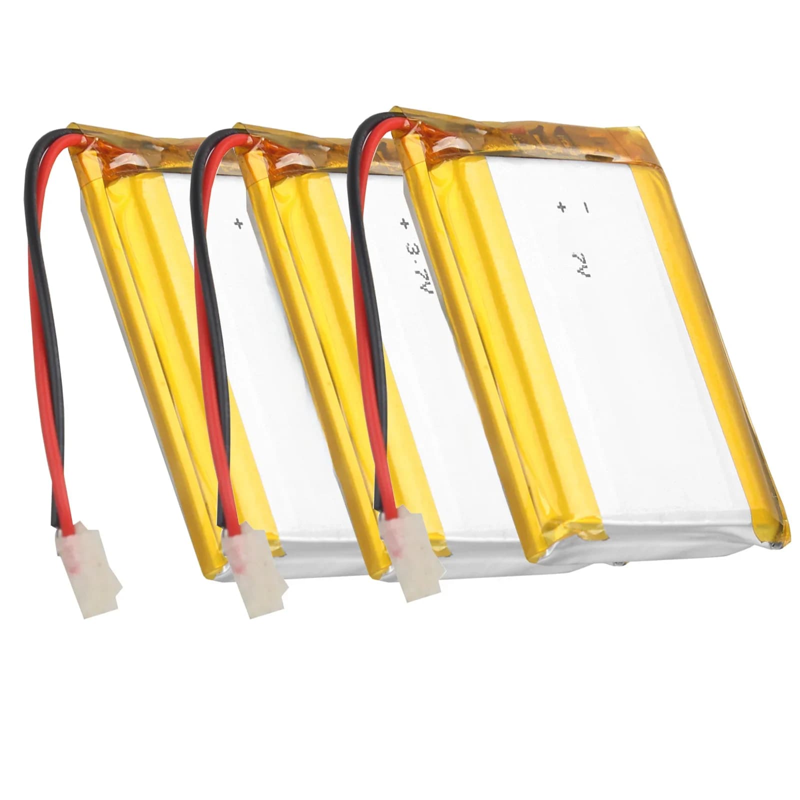Batterie Rechargeable au Lithium polymère Lipo 103450, 3000mAh, pour navigateur GPS, MP5, haut-parleur Bluetooth, casque, caméra, E-Book