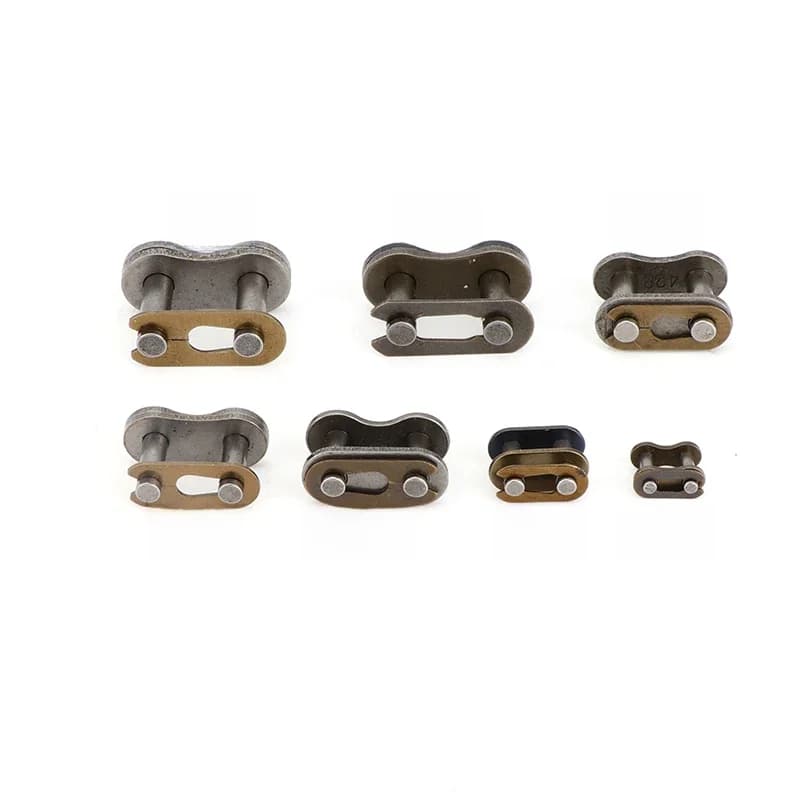 5 pièces/lot 25H/T8F/420/428/428H/520/530 maillon principal de chaîne pour Pocket Dirt Pit ATV Quad Go Kart E Scooter à gaz pièces de moto