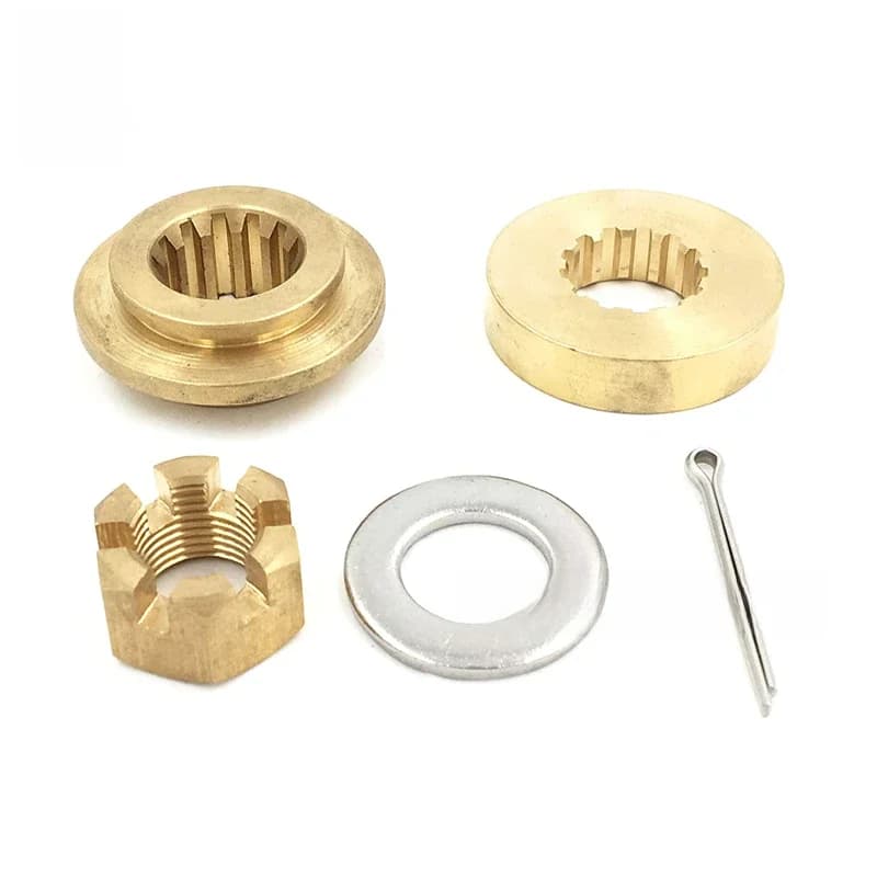Kit de matériel pour hélice hors-bord Honda, rondelle de poussée, entretoise, écrou, goupille fendue, BF35, BF40, BF45, BF50, BF60, 35-60HP