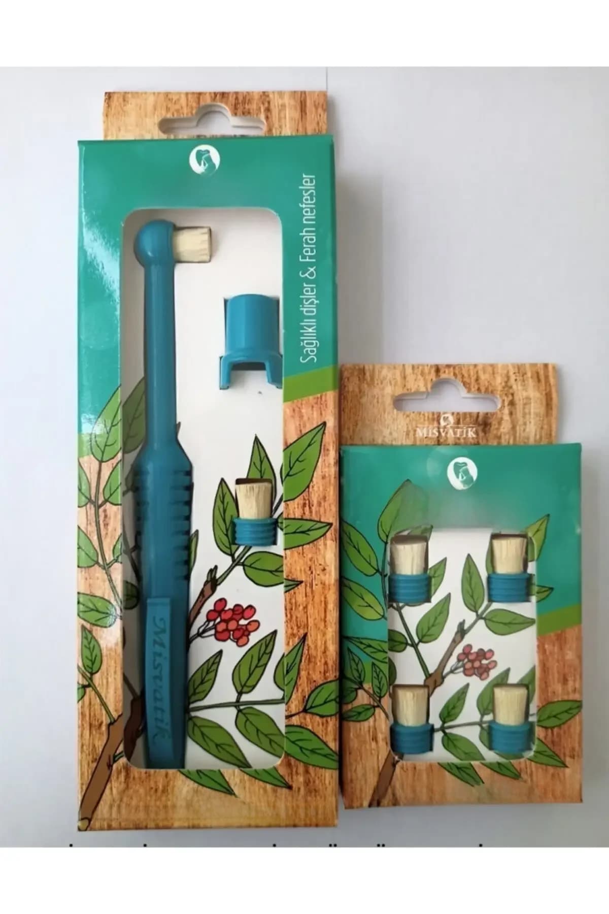 Miswak-Brosse à Dents Traditionnelle Naturelle, Fraîche, Pointes de Remplacement pour Façades, Blanchiment des Dents Bleues, Cuillère à soupe, Produits Friendly