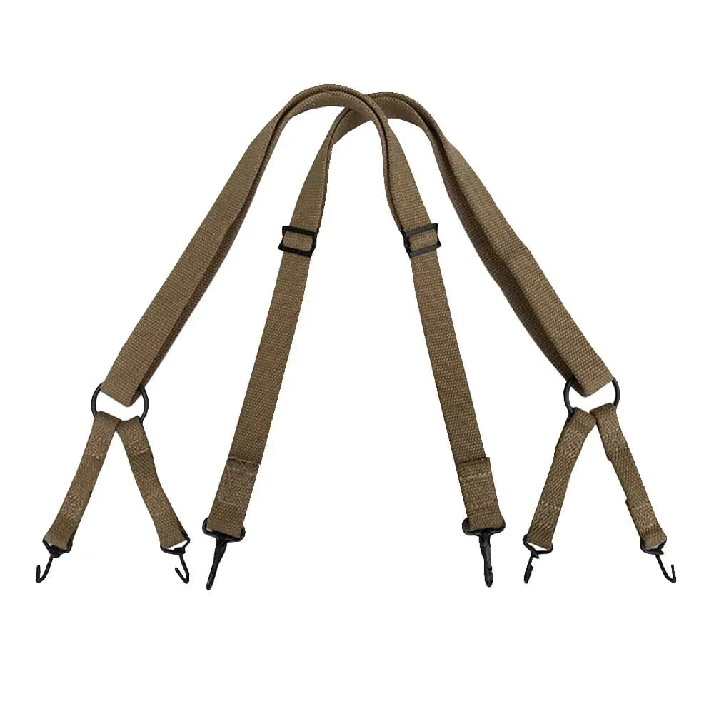 Ceinture de sac à dos d'extérieur à bretelles américaines, équipement de saut, rétro, WW2, M1941, US