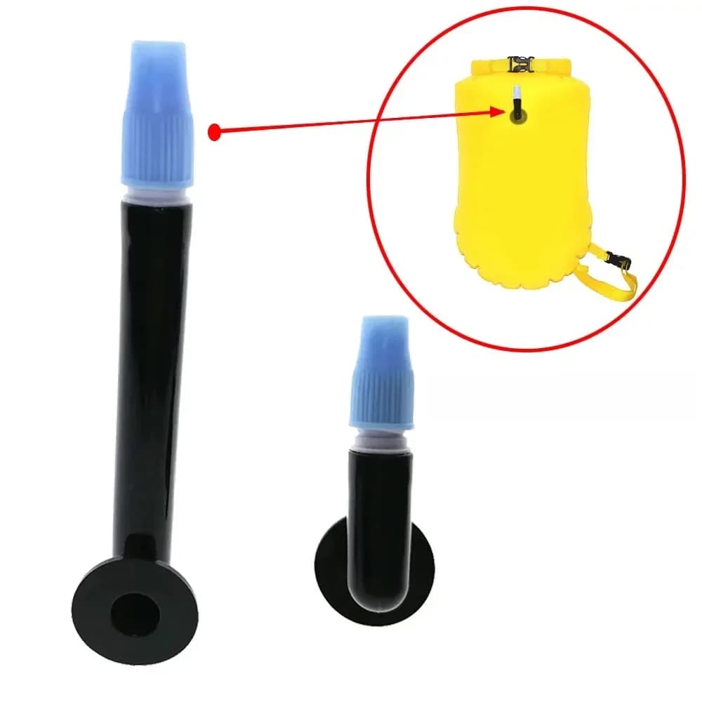 Valve de gonflage d'air de dégonflage pour le remplacement de sac gonflable de bouée de natation