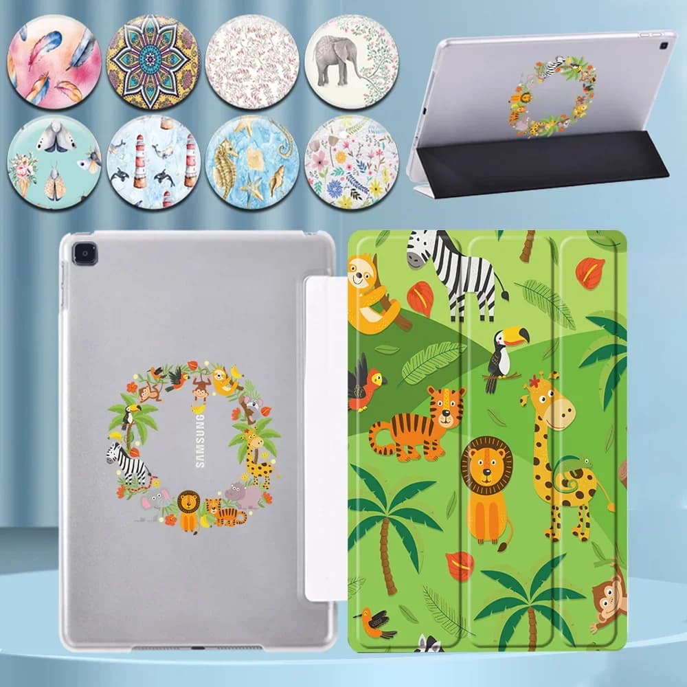 Coque pour Samsung Galaxy Tab A7 10.4 2020 SM-T500 SM-T505, support Folio, pour tablette Galaxy Tab A 10.1 2019 T510 T515