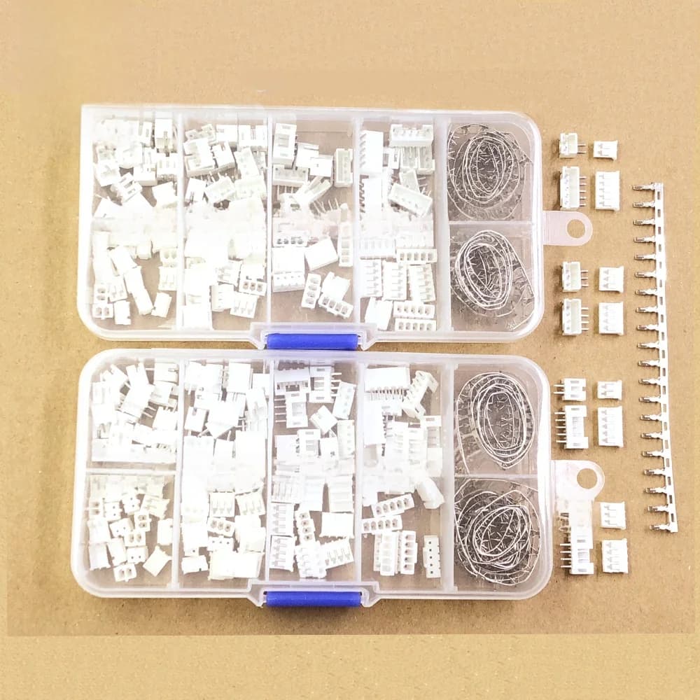 230/320 pièces PH2.0 2p 3p 4p 5 broches 2.0mm Kit de bornes de pas/boîtier/en-tête de broche connecteur JST adaptateur de fil Kits PH
