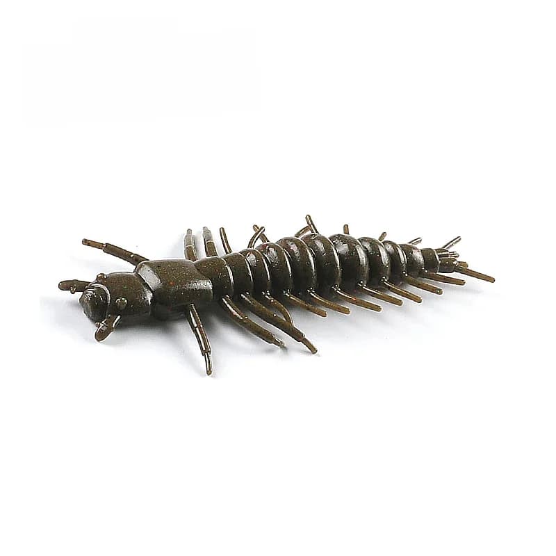 Zaza Larva – leurre souple flottant en Silicone, appât souple, 75mm/50mm, pour la pêche, nouveauté 2021