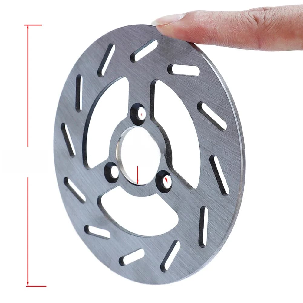 Rotor de Disque de Frein pour Scooter Électrique à Gaz 2 Temps, Mini D343 Pocket Bike RL, 4 Roues, 47cc, 49cc, 26mm, 120mm
