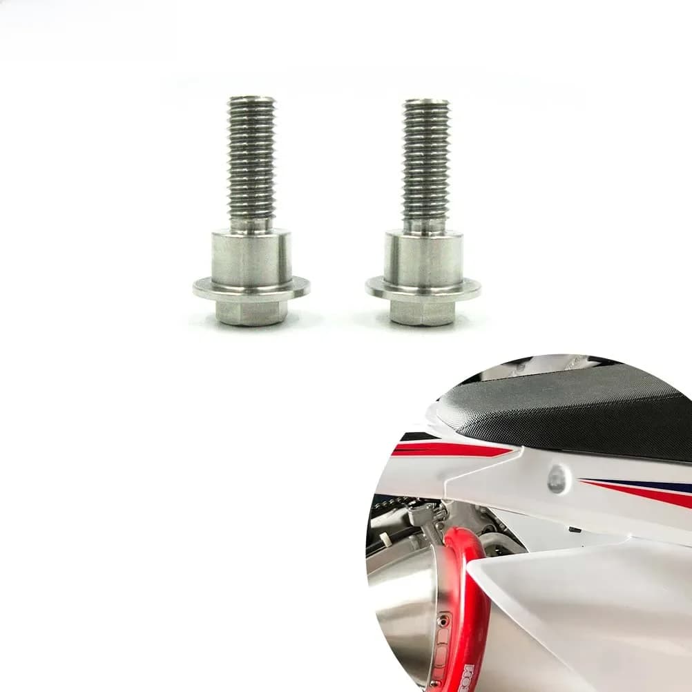 OTOM-Boulon de siège arrière de moto en acier inoxydable, vis de garde-boue, capuchon d'écrou de blocage de coussin, M8 * 1.25, 90121-MEN-A70, HONDA CRF 250 450, neuf