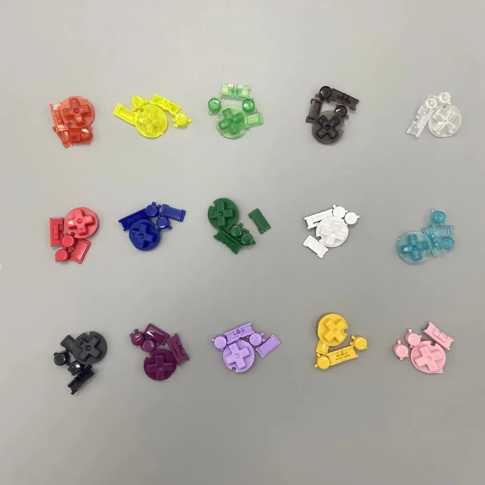 Bouton de direction de haute qualité, clé de fonctionnement, clé AB, clé croisée D-Pad pour Gameboy couleur GBC