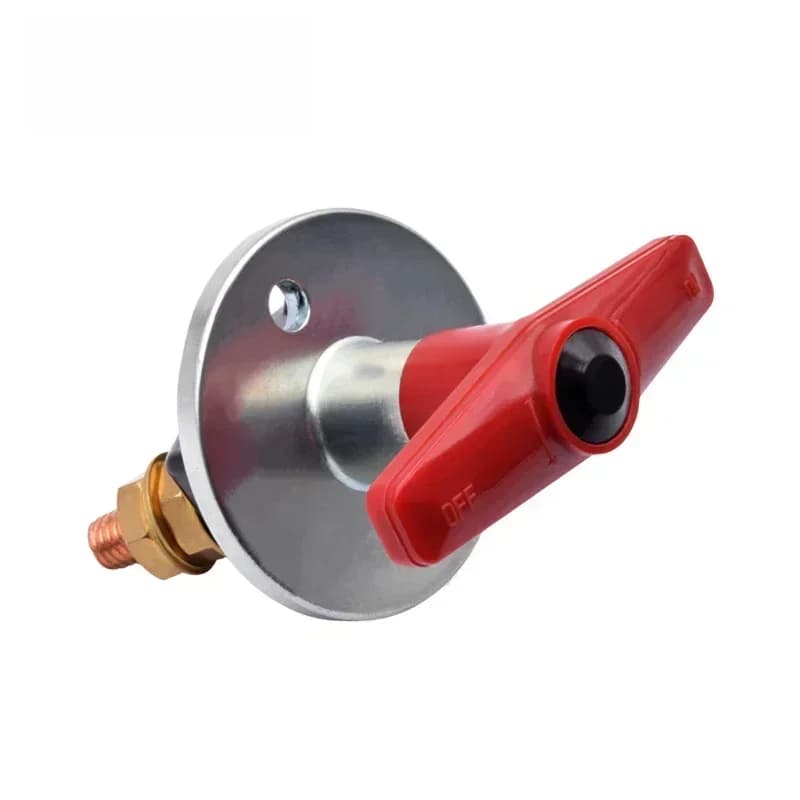 Interrupteur d'alimentation de batterie de voiture de camion 300A, disjoncteur d'isolateur de déconnexion à clé fixe, interrupteur principal, clé de commutateur de coupure principale