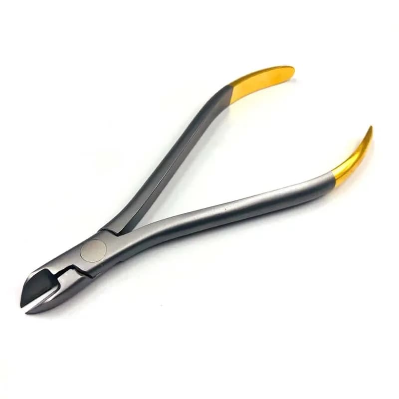 Pince coupante pour ligatures dentaires, pour fils de ligature orthodontiques et élastiques, instrument dentaire en acier inoxydable
