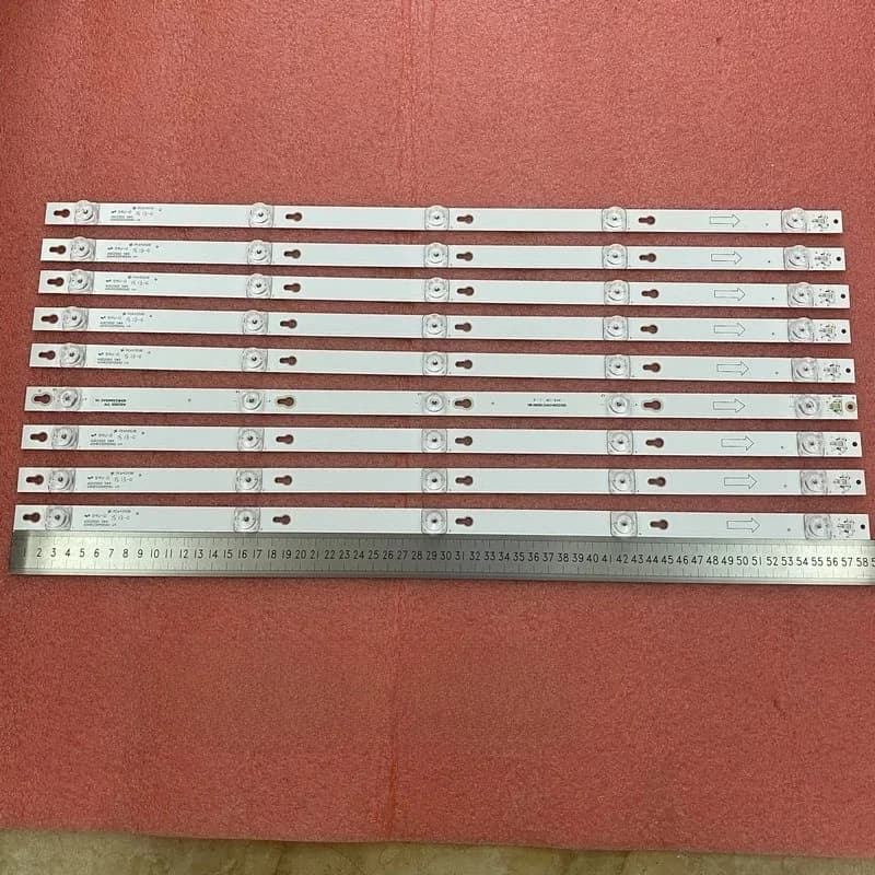 9 pièces/ensemble LED Bande pour TCL U60P6026 U60P6046 U60P6064 60P20US U60V6026 L60P2-UD 60A730U L60P2-UD L60P2US 60U6700C TOT 60D2900