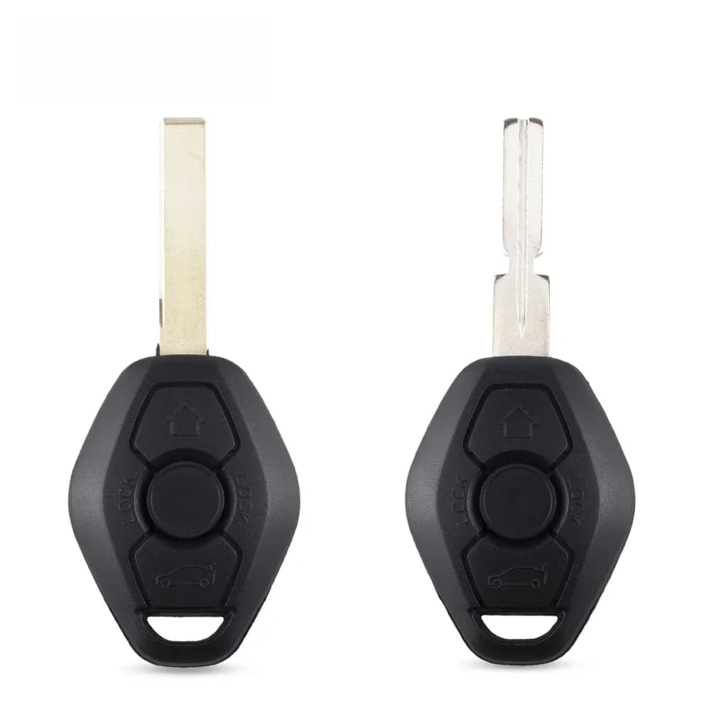 EllYYOU-Coque de clé de voiture de remplacement pour BMW, 3 boutons, E38, E39, E46, système EWS, télécommande sans clé