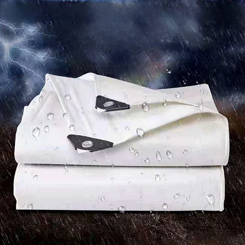 Bâche PE épaisse de 0.32mm, tissu imperméable pour l'extérieur, jardin, plantes, hangar, bateau, voiture, camion, auvent imperméable pour animaux de compagnie