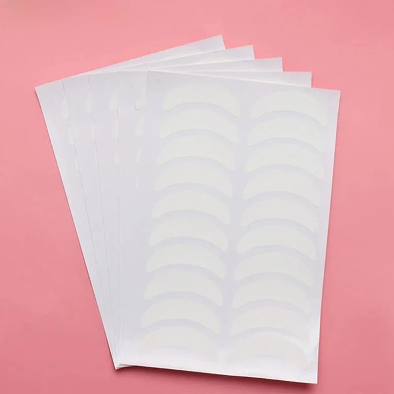 Patch pour les yeux pour Extension de cils, autocollant auto-adhésif, Isolation des cils, outils de maquillage, 100 pièces/paquet