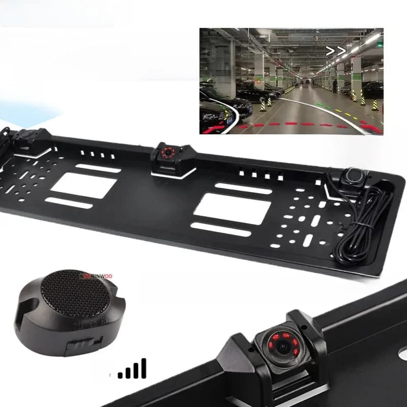 Koorinwoo-Capteurs de stationnement de plaque de planificateur de numéro de l'UE, ParkStapIntelligent, s'agisse dynamique, caméra de voiture, système vidéo de piste, 2