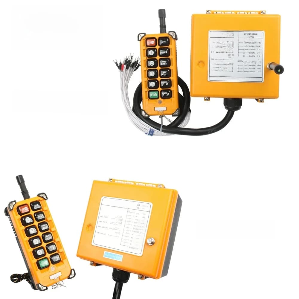 F23-BB A ++ S Radio Sans Fil Industrielle télécommande commutateur contrôle de vitesse Palan Grue Contrôle Ascenseur Grue 8/10 canaux