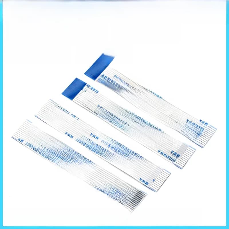 Câble plat Flexible en ruban FPC FFC, 5 pièces, 4/5/6/8/10/12/14/16/18/20/30/40 broches, pas 0.5MM 1.0MM, longueur de fil de Type A