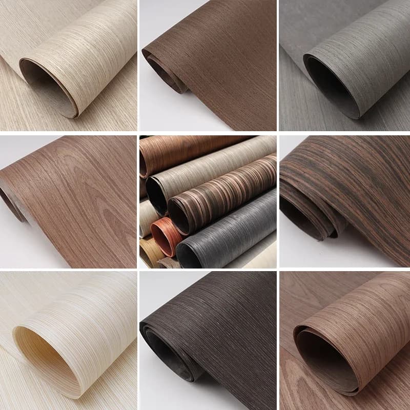 Placage technique E.V., Bois de placage d'ingénierie. Moteur en bois chêne 60cm x 2.5m 0.2mm, sans érable, zèbre rose, excavatrice, Brochure C/C Q/C