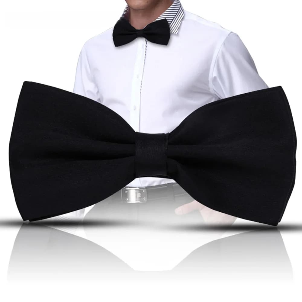 HUISUI 2024 nouveau costume 43 couleurs nœud papillon cadeau de mariage solide fête classique papillon cravate en gros Polyester matériel noeud papillon