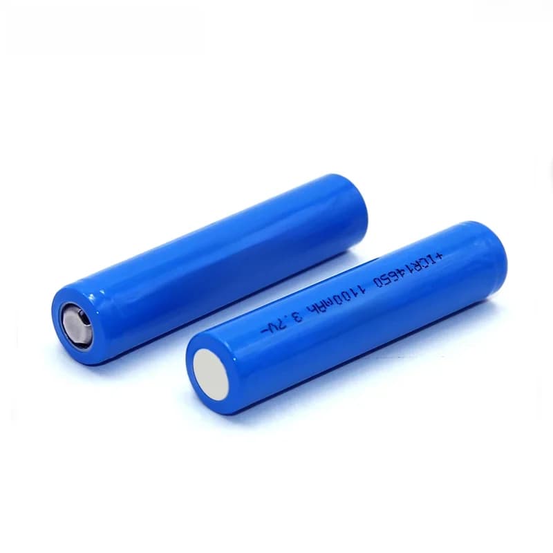 Batterie Li-ion Rechargeable pour lampe de poche LED, 14650 V, 3.7 mah, 1100