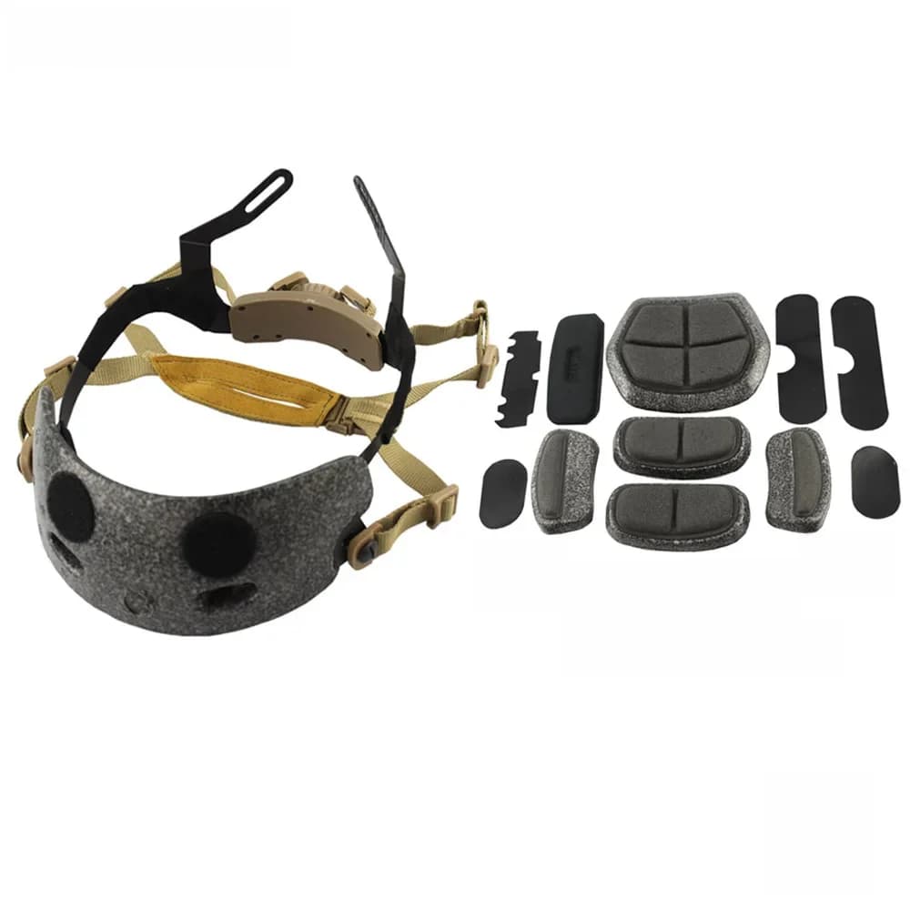 Vcorde bagAménagement-Kit de doublure Occ-Dial, système de casque réglable, ensemble complet, suspension intérieure du casque, sangle rapide, accessoires de casque MICH