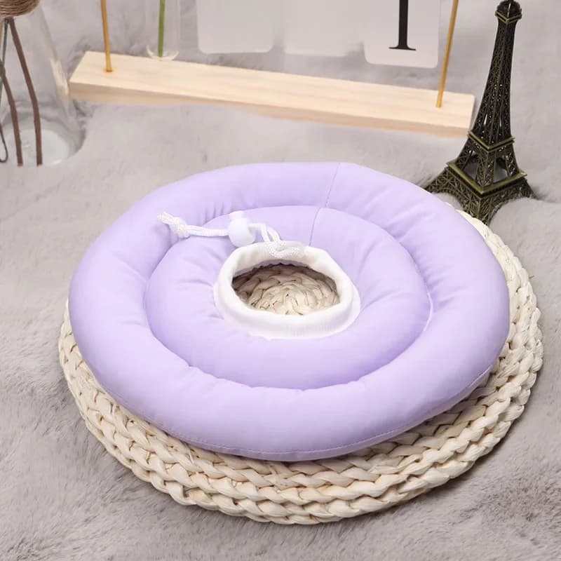 Collier élisabéthain imperméable pour animaux de compagnie, anneau souple pour chat, chien, guérison des plaies, anti-rayures, anti-léchage, couvre-chef, collier pour chat, cercle de honte