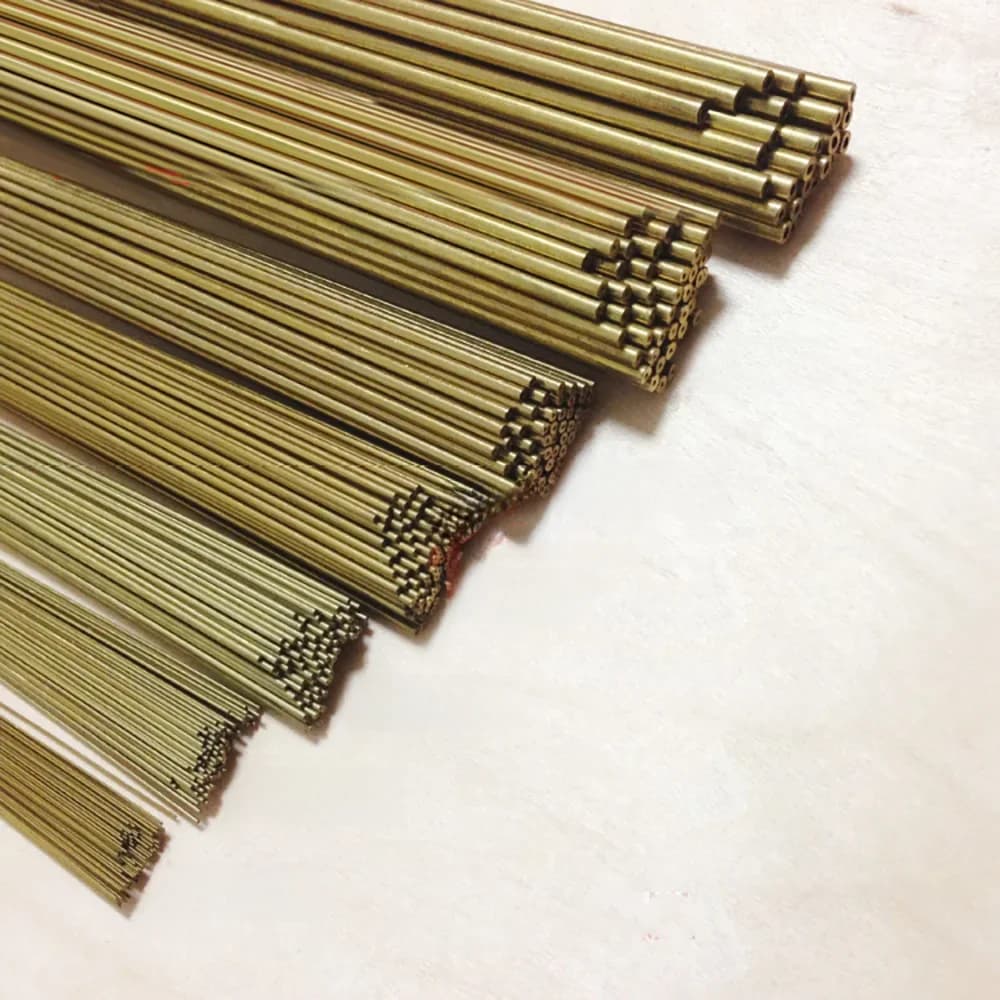 Tube en cuivre modifié, 0.3mm-1.5mm, accessoires de modélisation, réservoirs Gundam, outil pour armes à feu, accessoire de mise