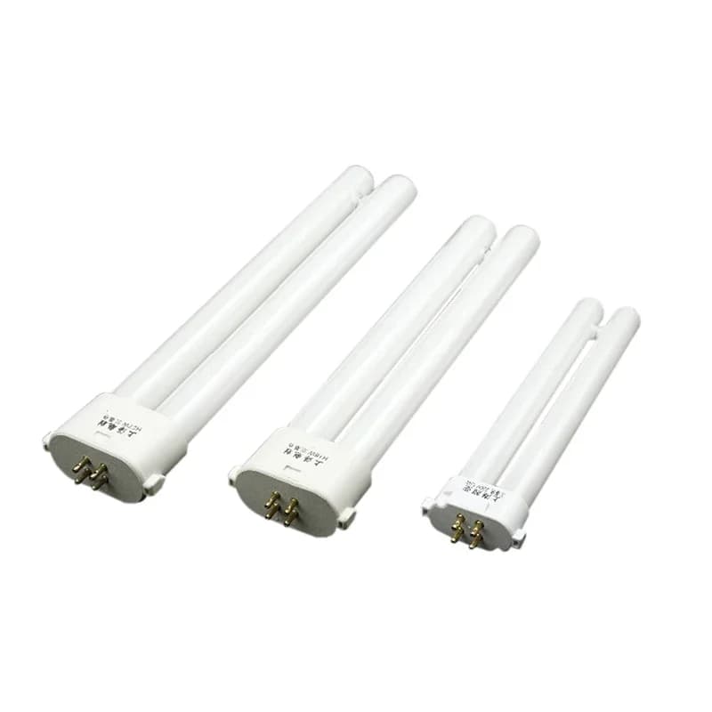 Tubes de lampe de bureau à quatre aiguilles, 220V, 13W 18W 27W, ampoule carrée à quatre broches, protection des yeux, Tube de lumière fluorescente