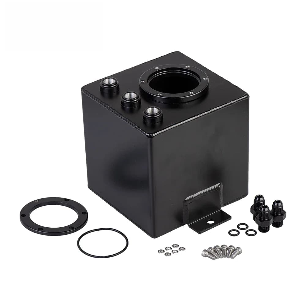 BILLET EN ALUMINIUM AN6 2L, universel, surtension de carburant, tailles K / AN6 SURGE, avec raccords