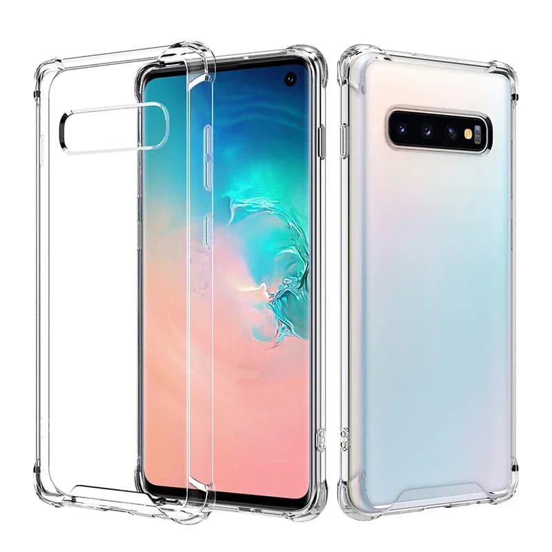 Étui airbag transparent pour Samsung Galaxy S10 Lite Plus 5G Capa S10E S10Lite S10Plus SSpringG, coque souple en silicone antichoc