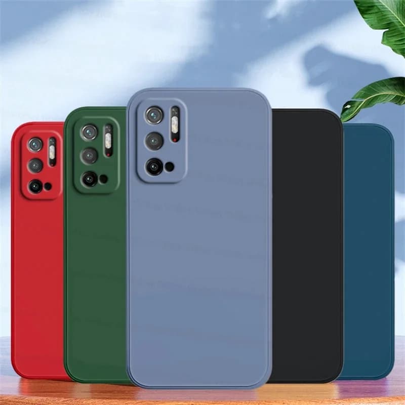 Pour Xiaomi Poco M3 M4 Pro 5G étui Xiaomi Poco M5s M5 X4 X5 M3 M4 Pro 4G housse en silicone liquide couverture arrière Xiaomi Poco M4 Pro
