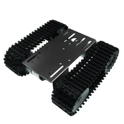 Kit de Châssis de Robot Inoler Intelligent en Métal TP101, avec Moteur de 33 Go à 520 Go, 12V DC, Panneau en Alliage d'Aluminium, Bricolage pour Jouet Ardu37