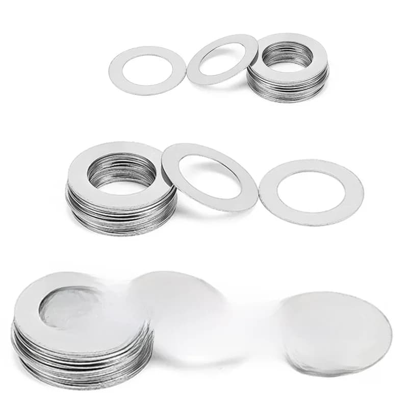 0.1 0.2 ~ 1mm M2 M3 M4 M5 M6 M7 M8 M9 M10 M12 13 14 à M40 304 joint de cale de réglage en acier inoxydable rondelle plate ultra mince
