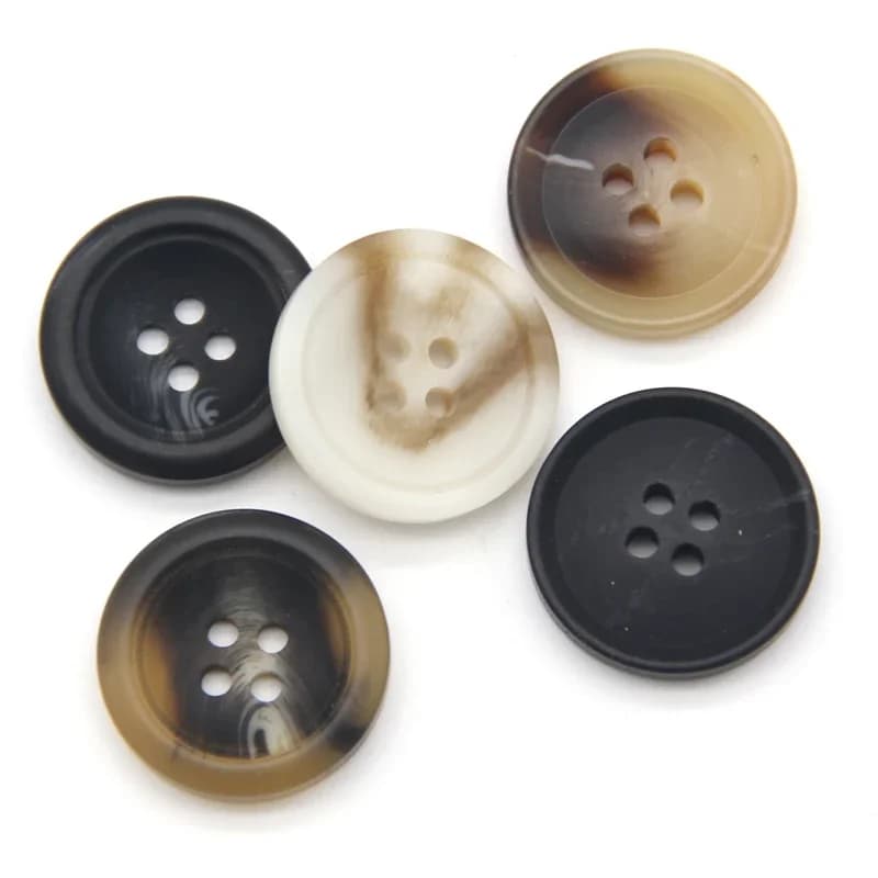 HENGC – manteau décoratif en Imitation de corne, gros boutons décoratifs pour vêtements, pull, costume, Cardigan, grand bricolage, accessoires de couture, vente en gros