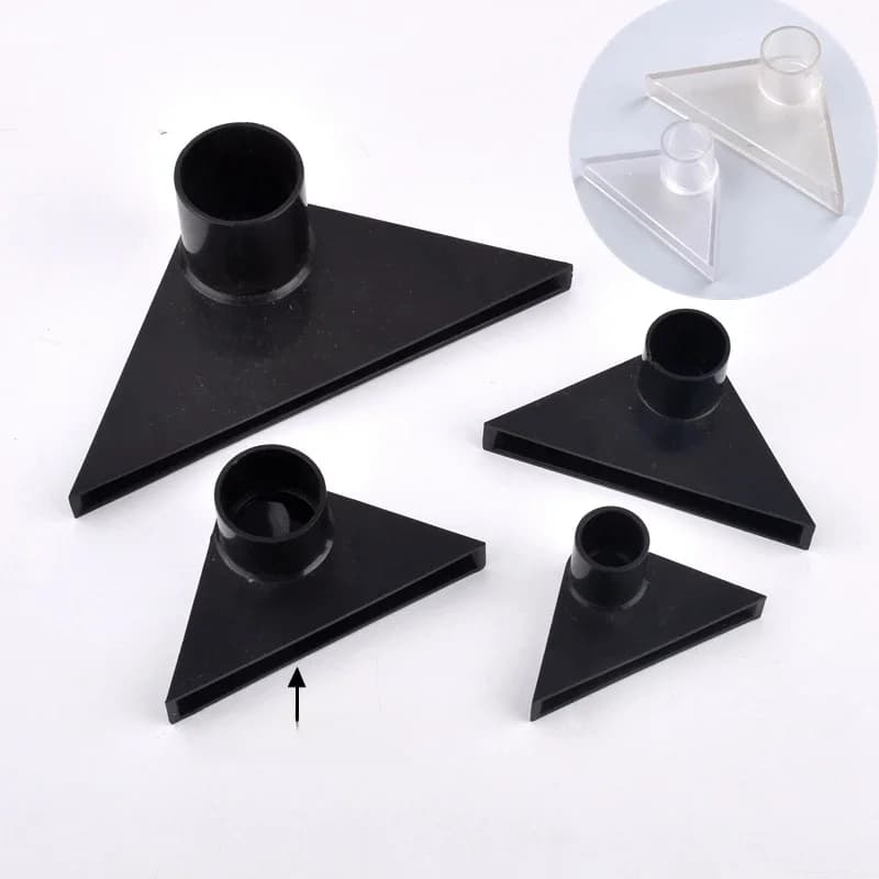 Buse à bec de canard triangulaire pour aquarium, sortie d'eau, arroseur réglable universel précieux pour poisson, raccords de conduite d'eau d'arrosage de jardin, 1PC