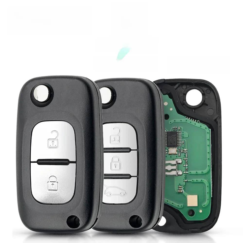 EllYYOU-Clé télécommande à puce ID46 PCF7961, pour Renault Master 3 Clio III Clio 3 oke goo Modus Twingo 2006-2016 7701210033 433MHz