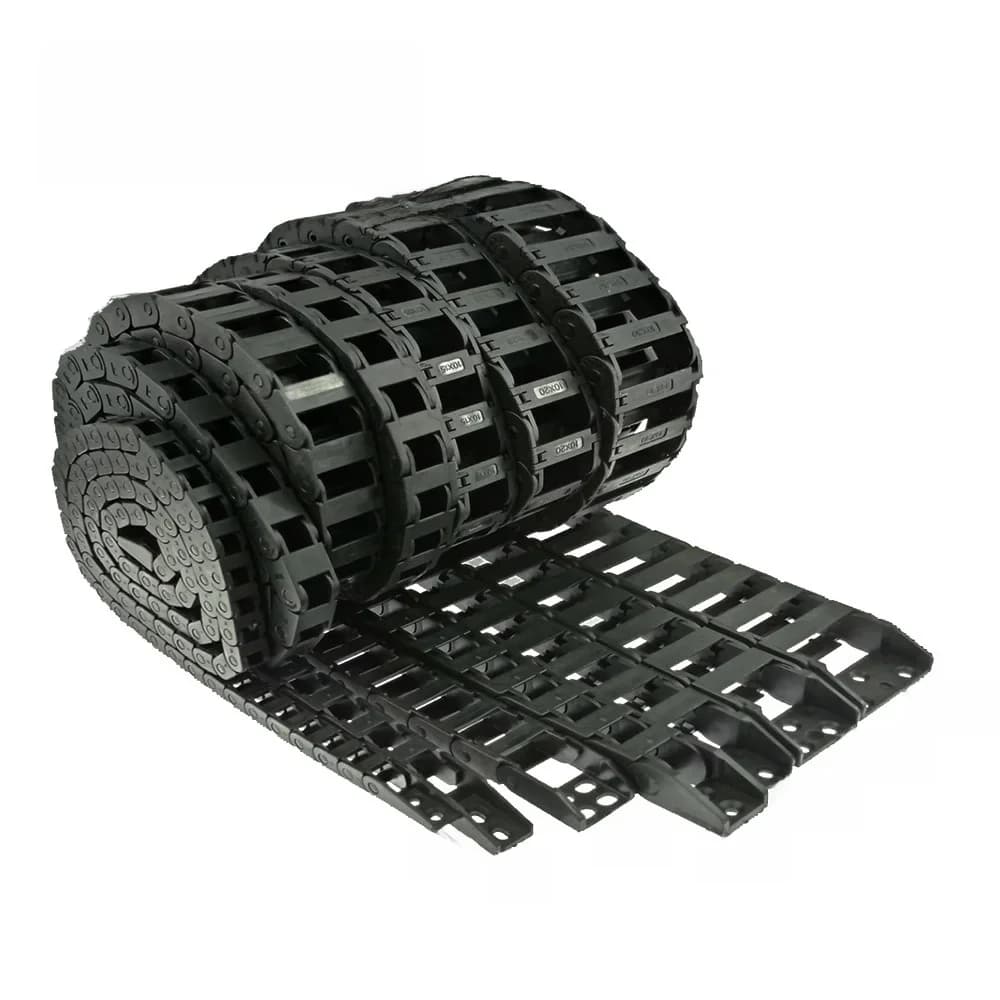 Câble Drag 5x5 7x7 10x10 10x15 10x20 10x30 L1000mm porte-fil de chaîne avec connecteurs d'extrémité pour imprimante 3D CNC gravure Voron