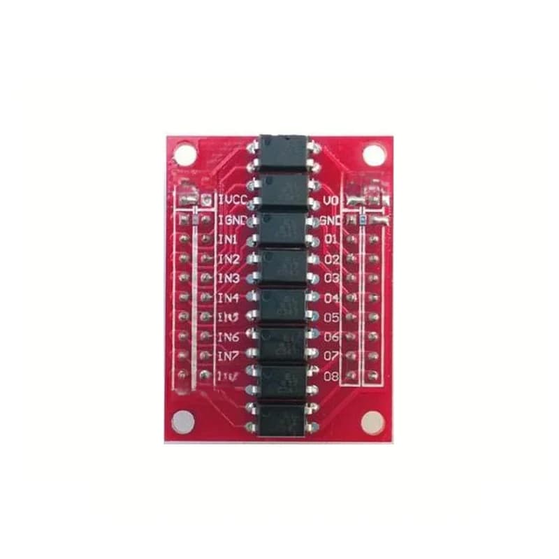 Carte d'isolation optocoupleur à 8 canaux/Module d'isolation optocoupleur d'isolation optocoupleur/3/5/12/24V Amplification de Phase Positive