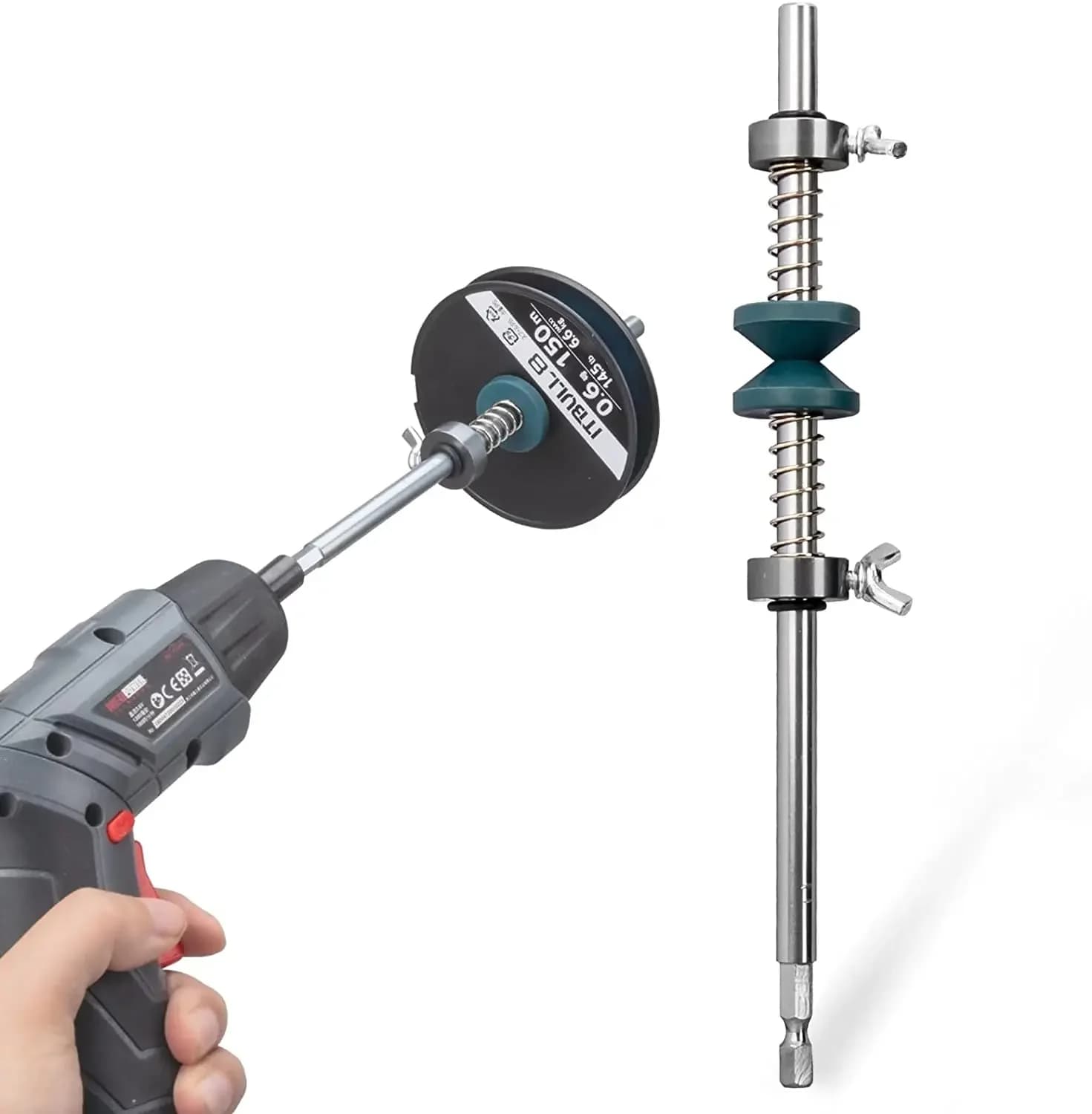 Bobine de ligne de pêche, perceuse électrique, enrouleur de bobine, Machine de spinning Baitcasting, bobine de bobine, système d