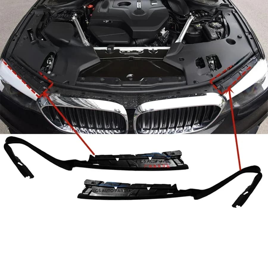 Bandeau Lumineux Décoratif en Caoutchouc, pour BMW Série 5, G30, G38, 2018, 2019, 2020, 520, 525, 528, 530