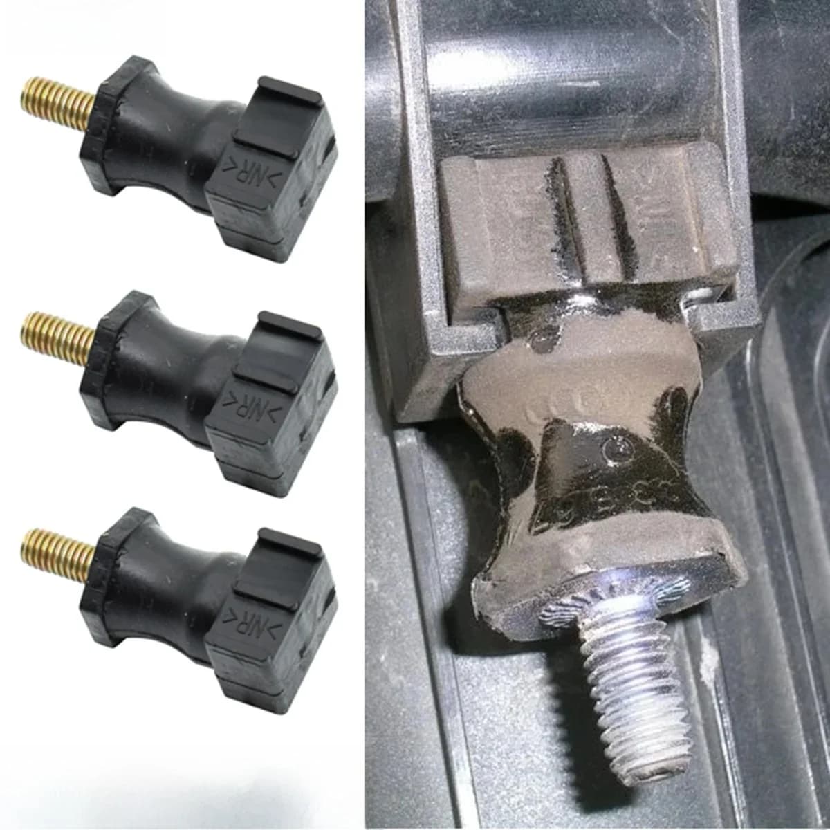 Apktnka 3 pièces support de bouchon d'arrêt de tampon de retenue de pompe à Air secondaire pour AUDI A3 8L 8P A4 B5 B6 B7 A6 C5 C6 A8 D3 Q7 4L