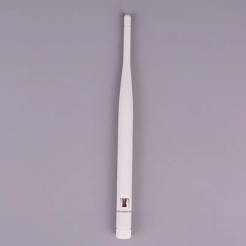 Antenne Wifi omnidirectionnelle 2.4 Ghz 5dbi SMA, connecteur mâle blanc 2.4 Ghz, routeur