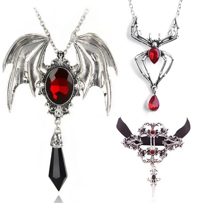 Collier chauve-souris gothique Vintage pour femmes, bijoux Punk ras du cou, collier d'halloween Hip Hop, cadeau pour filles