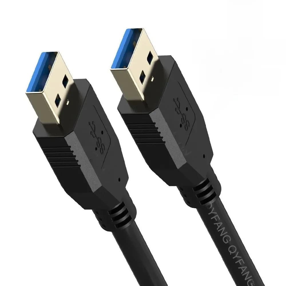 Câble USB mâle à mâle USB A vers USB câble USB 3.0 cordon USB Double extrémité 5Gbps pour radiateur disque dur USB 3.0 câble d'extension